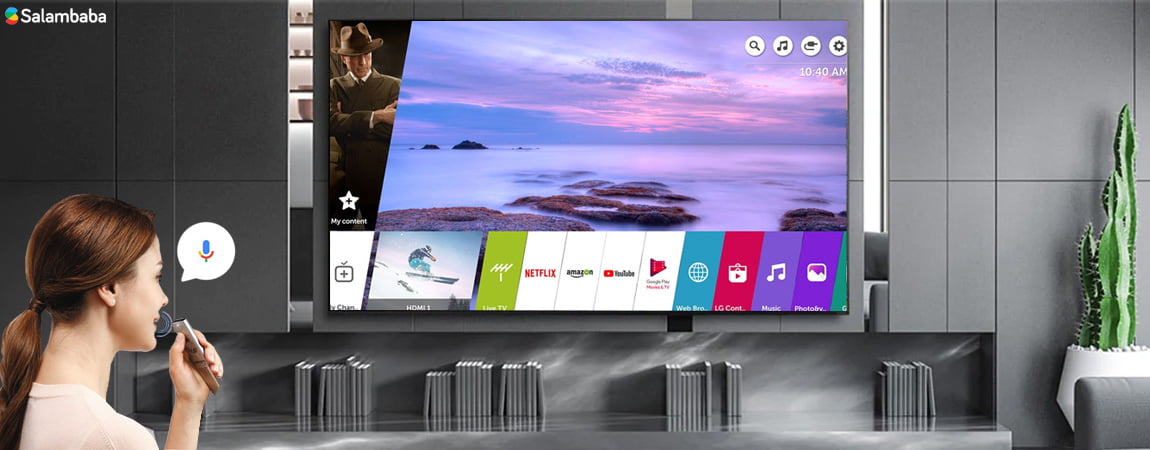 سیستم عامل و امکانات هوشمند تلویزیون 2019 ال جی sm8200